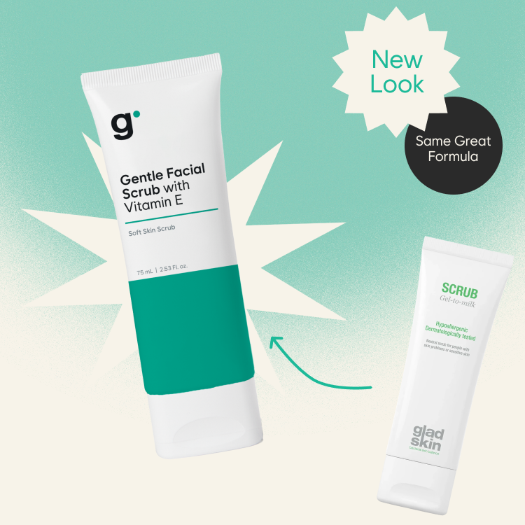 Gentle Facial Scrub with Vitamin E